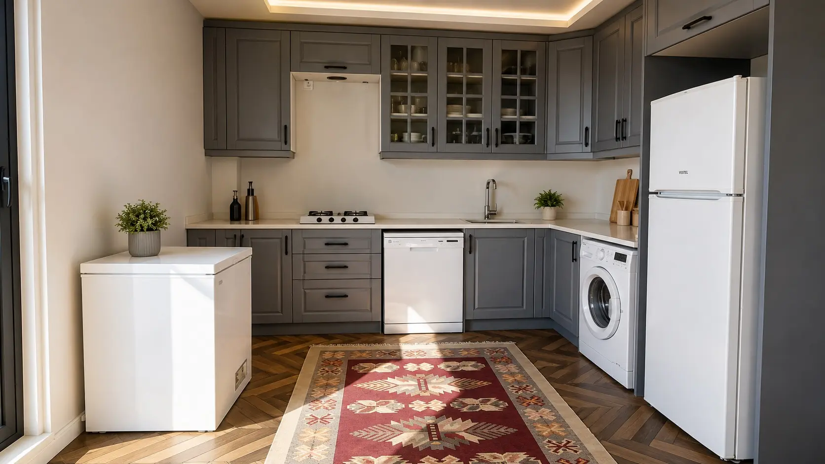 Fitted kitchen